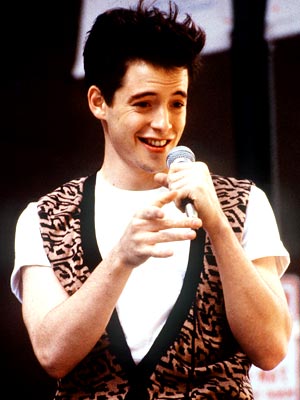 Jennifer Aniston Ferris Bueller. Mathew Broderick is Ferris